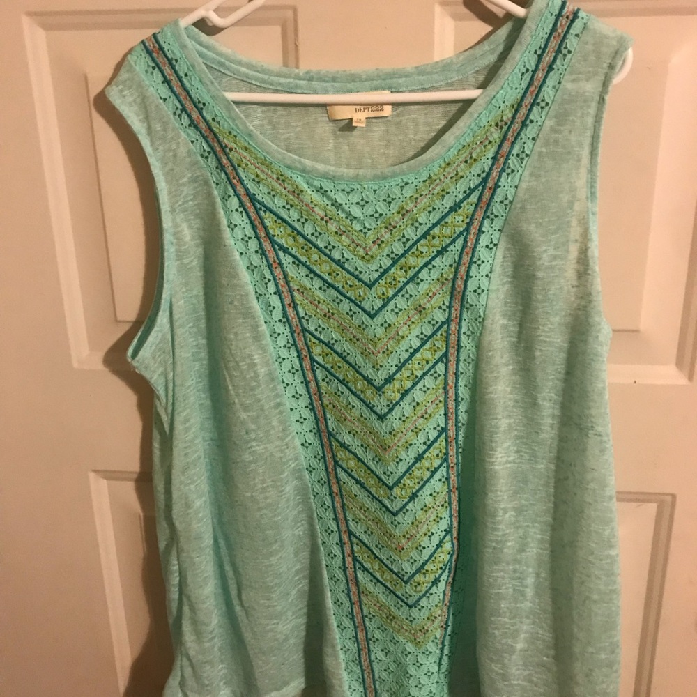 Dept222 Brand Sleeveless Top
